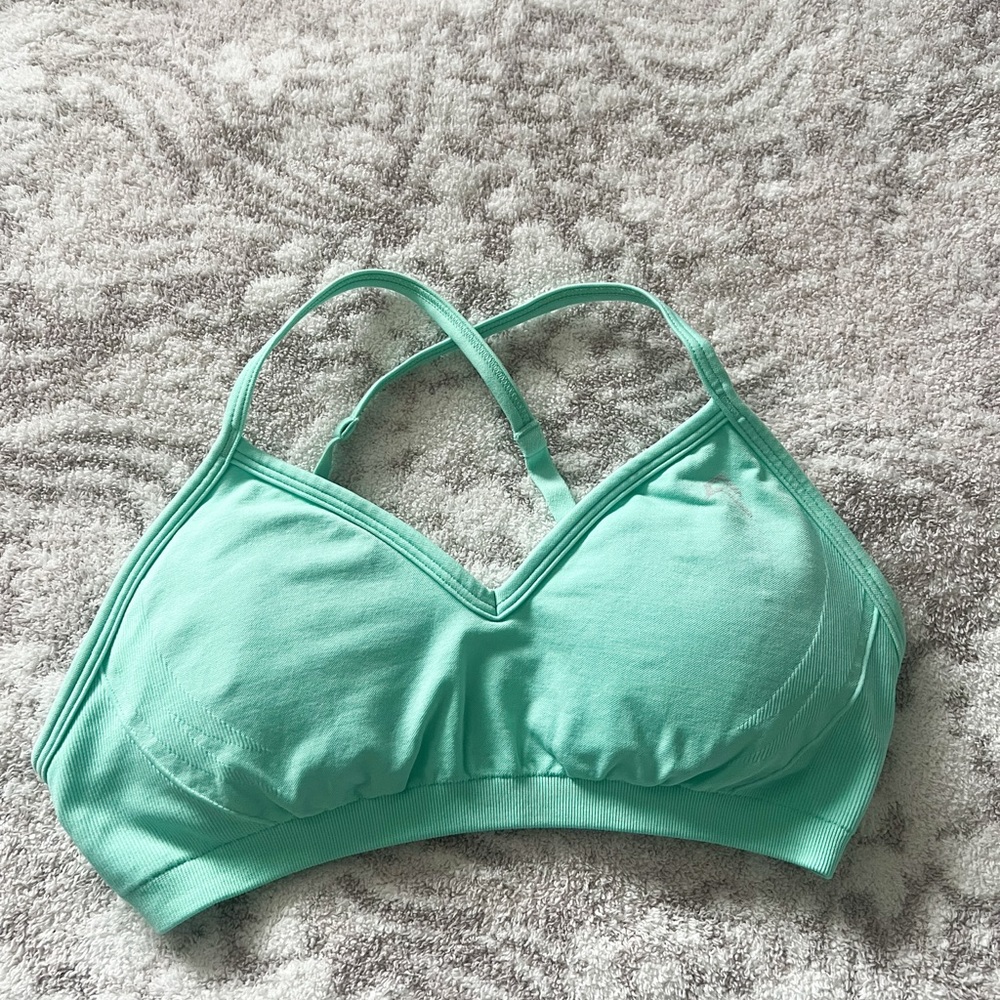 Oner Active Mint Green Seamless Sports Bra